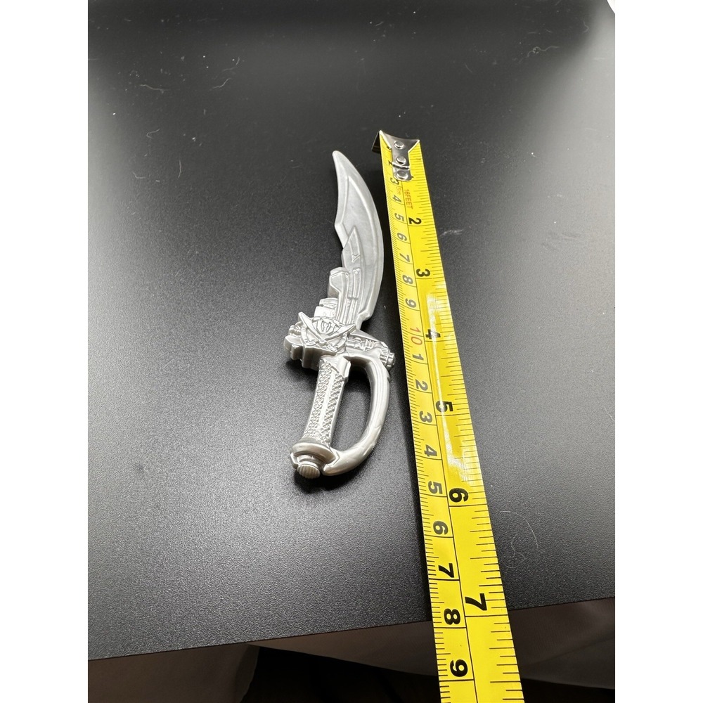 Power Rangers Weapon White Ranger Saban Sword Accessory Large Action Figure‎ 6" - Picture 3 of 3